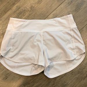 Lululemon White Shorts Size 8